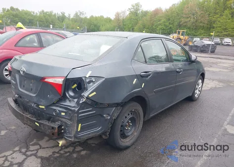 2015 Toyota Corolla Le from USA, damaged, VIN 2T1BURHE3FC346107